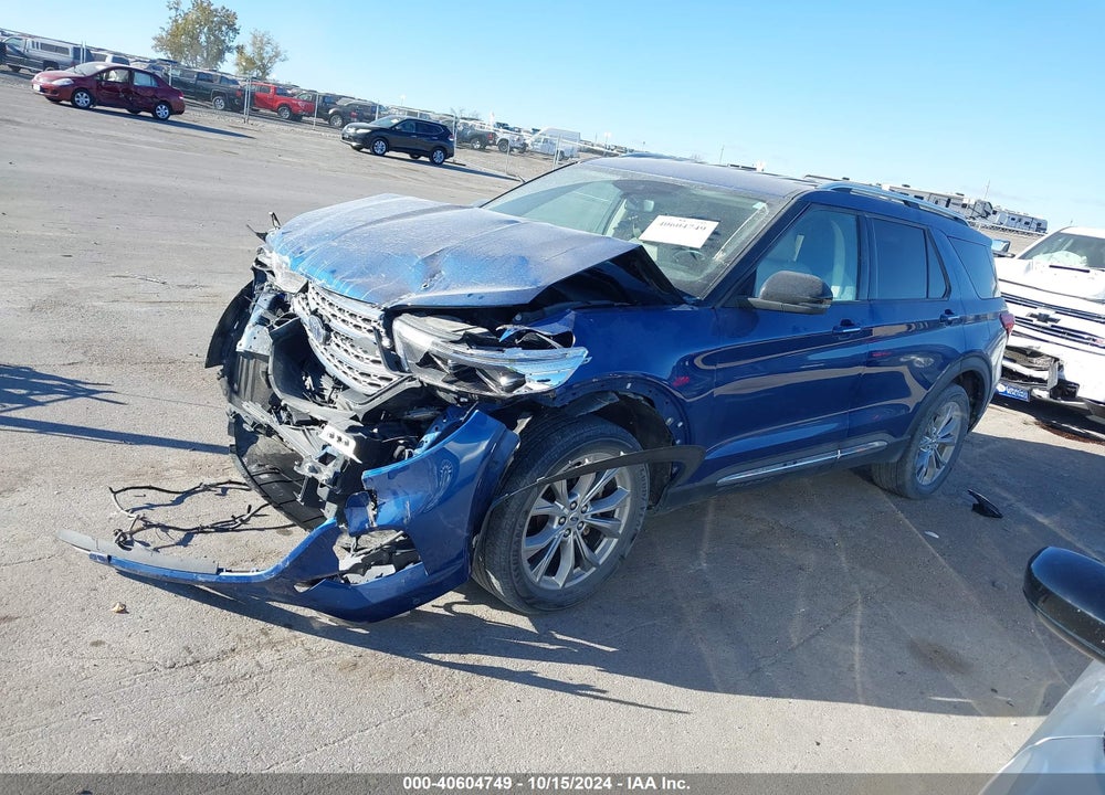 2021 FORD EXPLORER LIMITED VIN: 1FMSK8FH4MGB46585