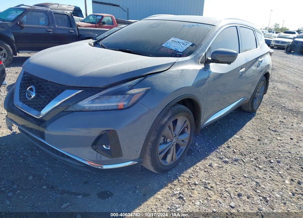 2021 NISSAN MURANO PLATINUM FWD VIN: 5N1AZ2DJ3MC134512