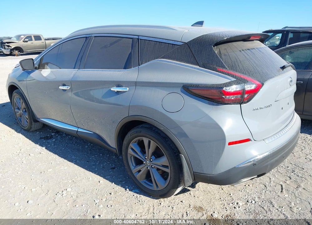 2021 NISSAN MURANO PLATINUM FWD VIN: 5N1AZ2DJ3MC134512