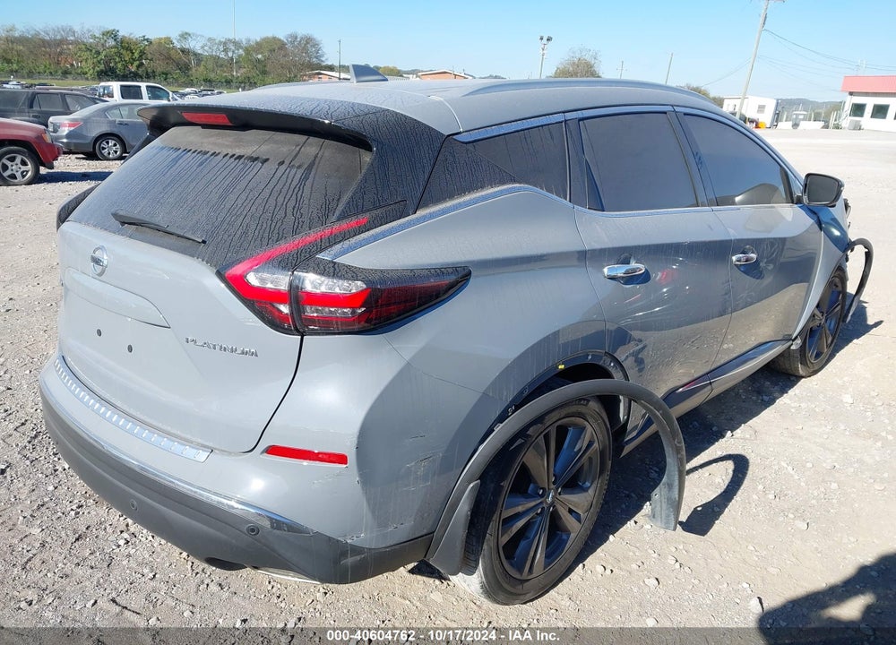 2021 NISSAN MURANO PLATINUM FWD VIN: 5N1AZ2DJ3MC134512