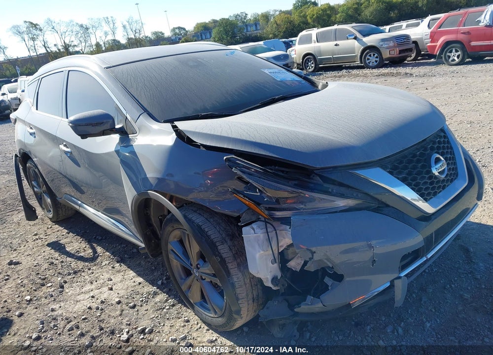 2021 NISSAN MURANO PLATINUM FWD VIN: 5N1AZ2DJ3MC134512