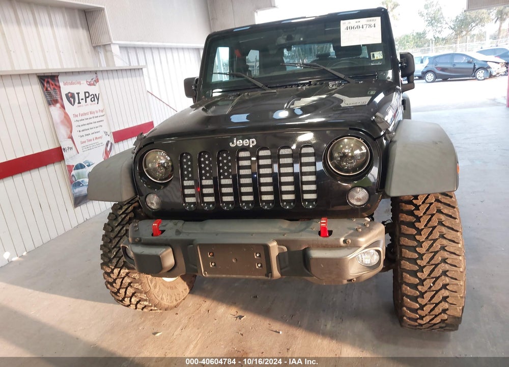 2016 JEEP WRANGLER RUBICON HARD ROCK VIN: 1C4HJWCG6GL165331