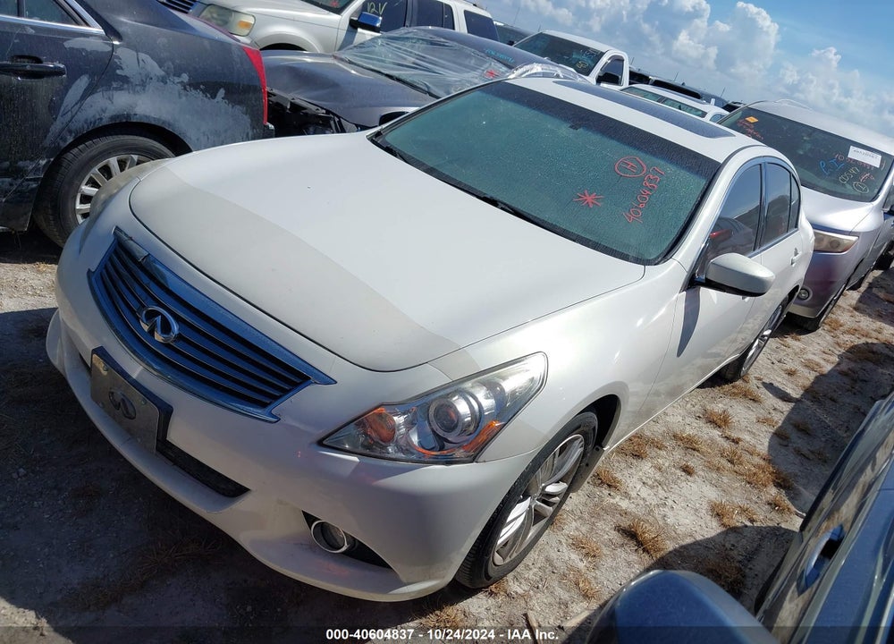 2010 INFINITI G37X VIN: JN1CV6ARXAM457328