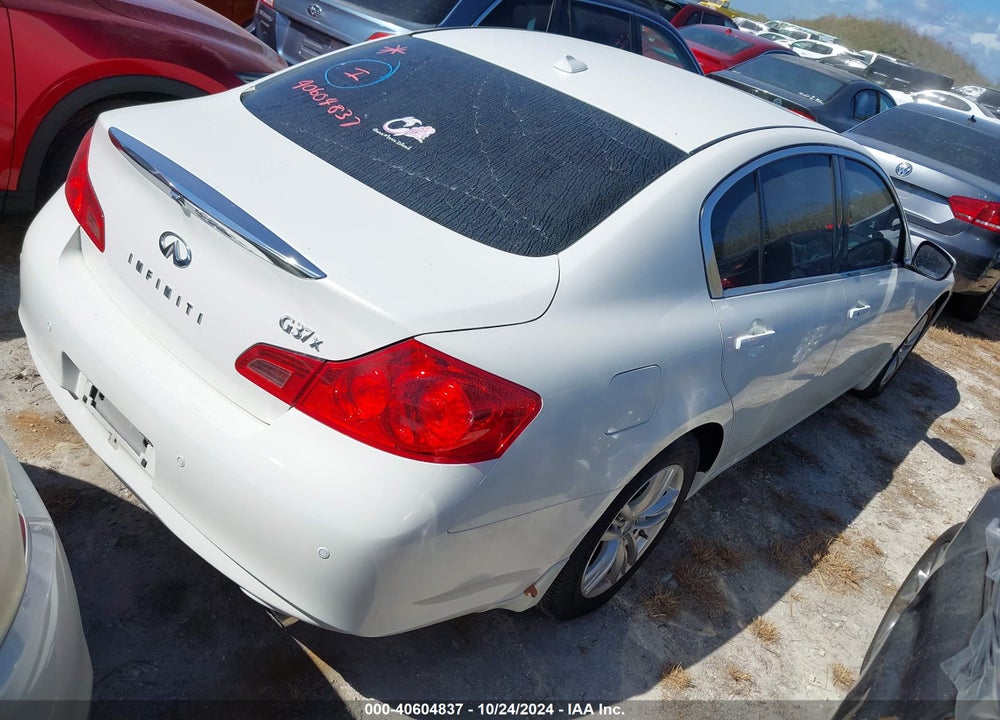 2010 INFINITI G37X VIN: JN1CV6ARXAM457328