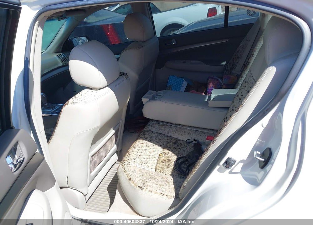 2010 INFINITI G37X VIN: JN1CV6ARXAM457328