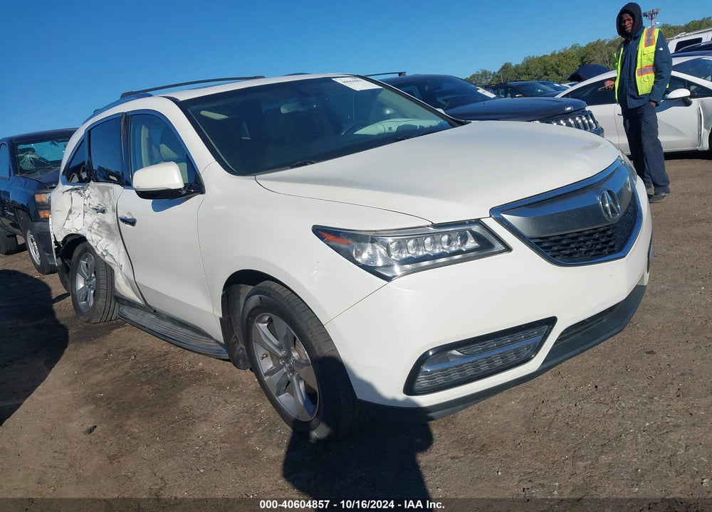 2014 ACURA MDX VIN: 5FRYD4H27EB021567
