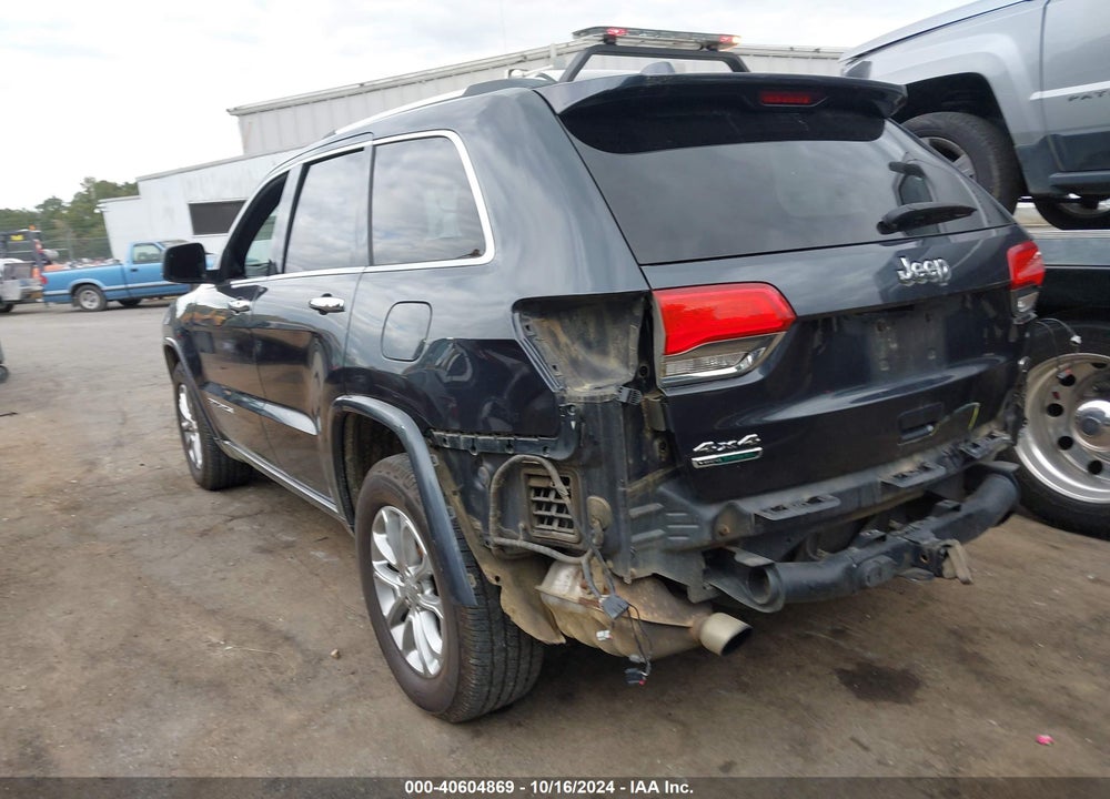 2014 JEEP GRAND CHEROKEE OVERLAND VIN: 1C4RJFCM3EC305617