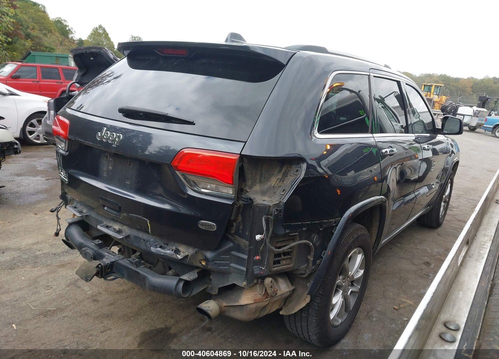 2014 JEEP GRAND CHEROKEE OVERLAND VIN: 1C4RJFCM3EC305617