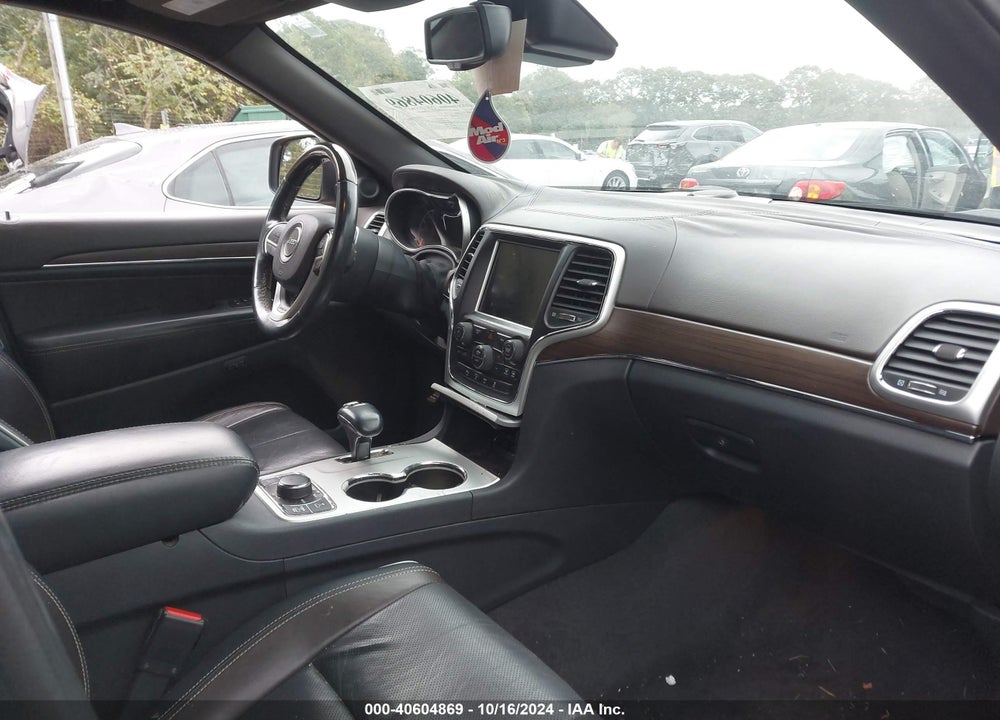 2014 JEEP GRAND CHEROKEE OVERLAND VIN: 1C4RJFCM3EC305617