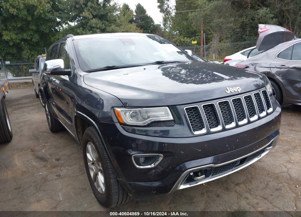 2014 JEEP GRAND CHEROKEE OVERLAND VIN: 1C4RJFCM3EC305617