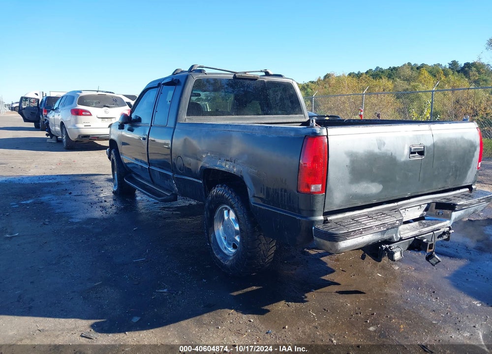 1998 CHEVROLET K1500 FLEETSIDE VIN: 2GCEK19R4W1147555