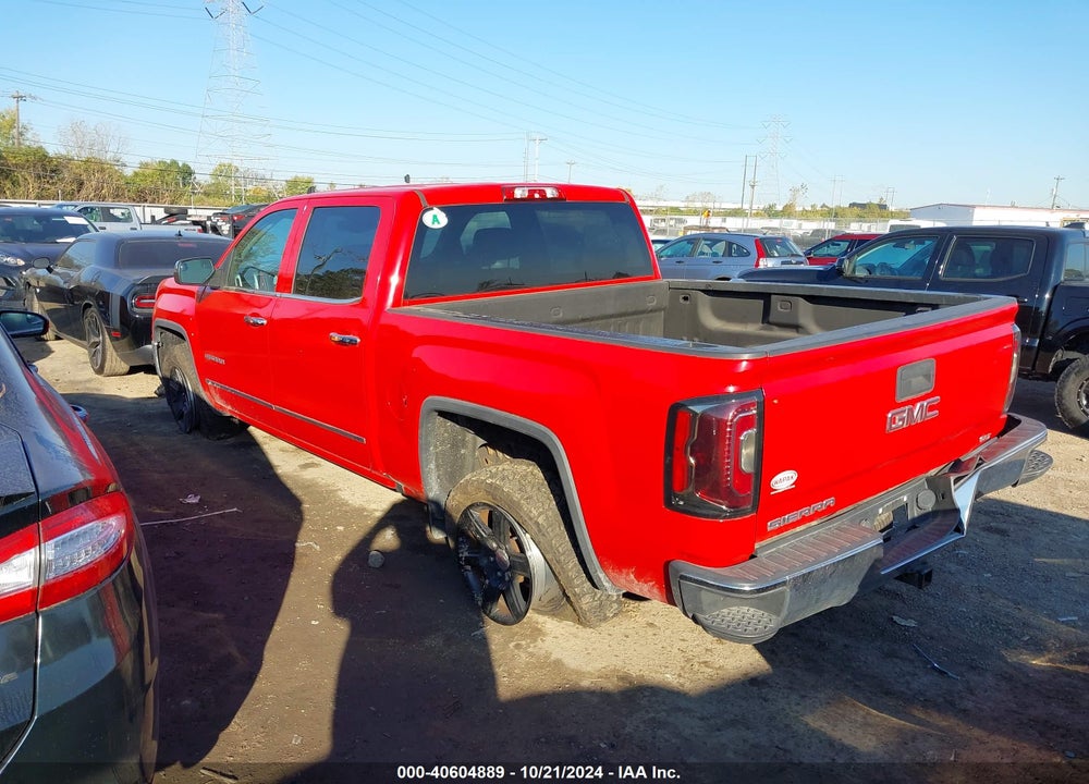 2017 GMC SIERRA 1500 SLT VIN: 3GTU2NEC8HG299336