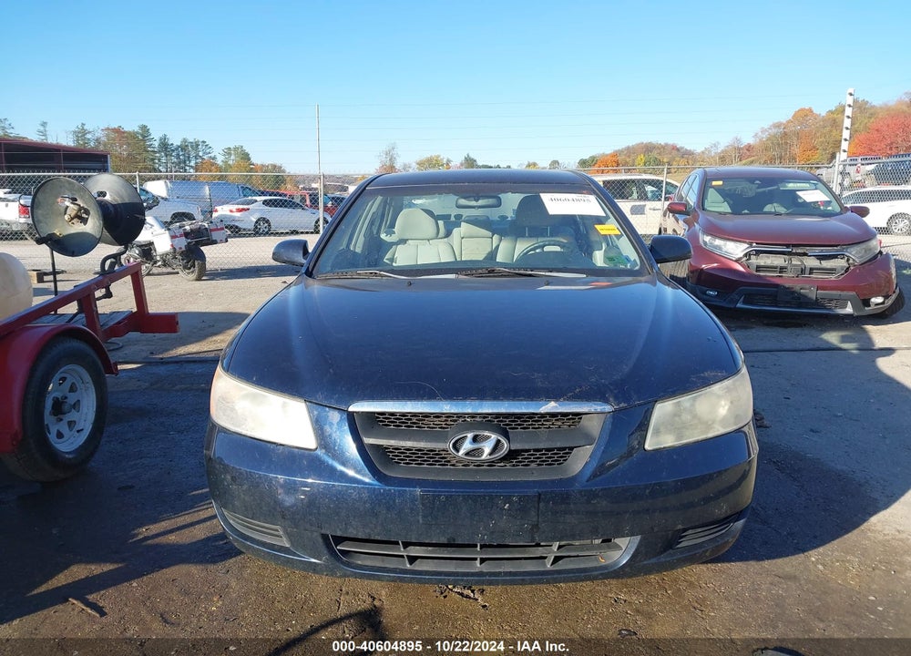 2008 HYUNDAI SONATA GLS VIN: 5NPET46C78H319741