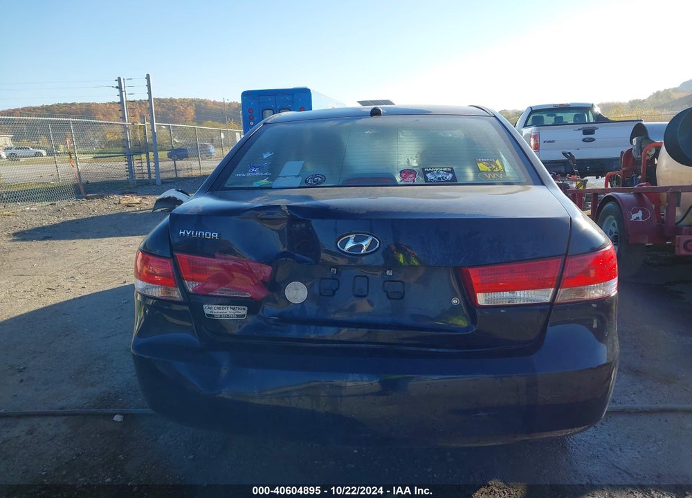 2008 HYUNDAI SONATA GLS VIN: 5NPET46C78H319741