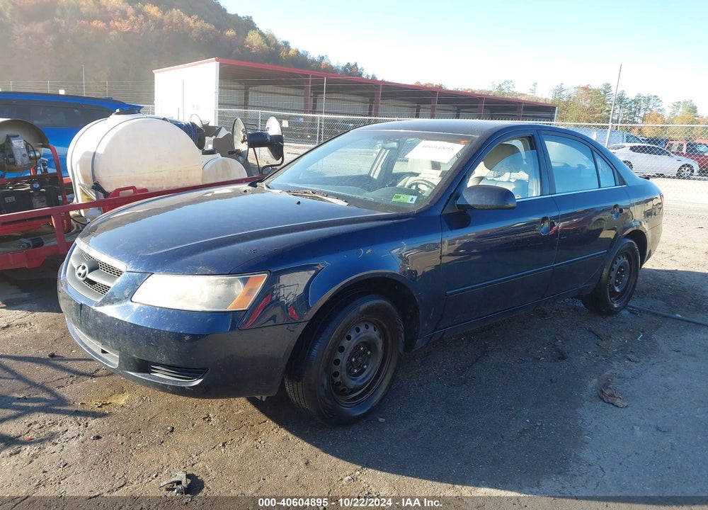 2008 HYUNDAI SONATA GLS VIN: 5NPET46C78H319741