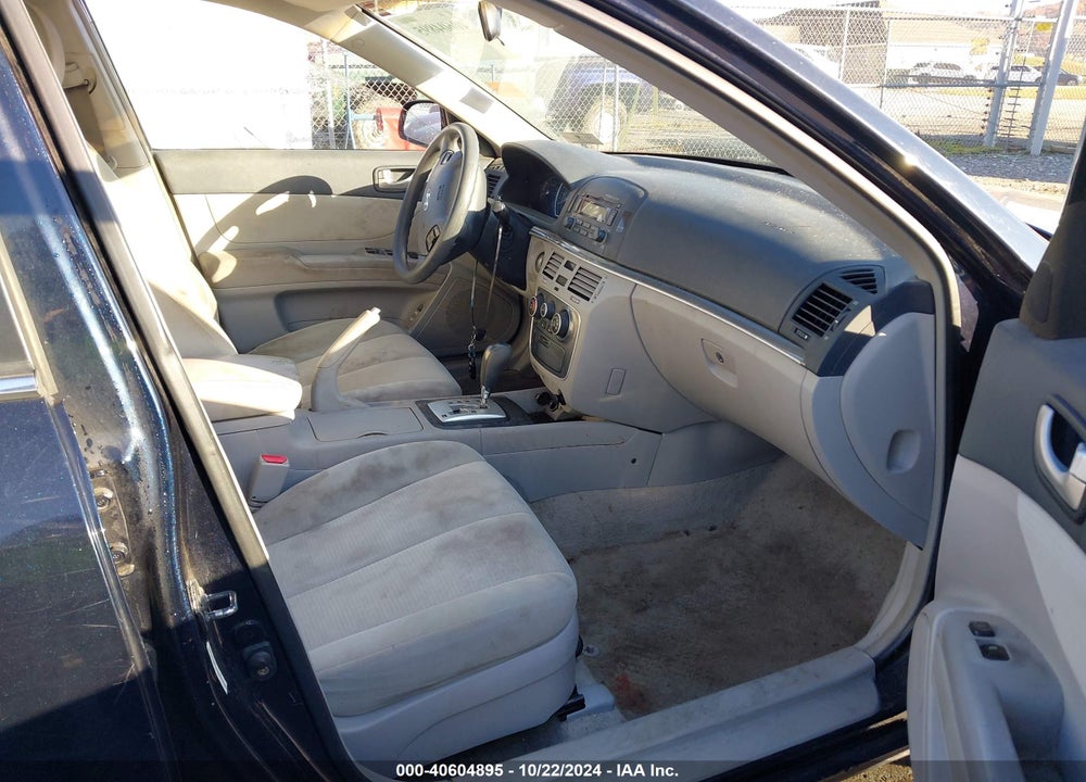 2008 HYUNDAI SONATA GLS VIN: 5NPET46C78H319741