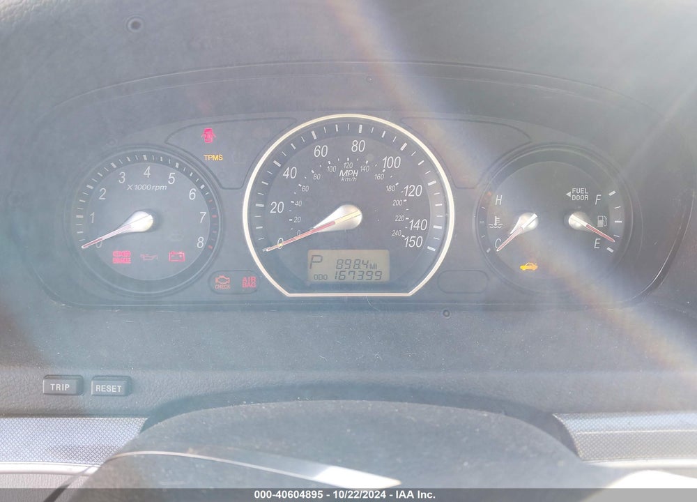 2008 HYUNDAI SONATA GLS VIN: 5NPET46C78H319741