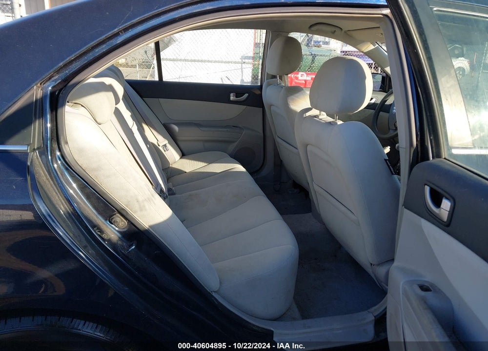 2008 HYUNDAI SONATA GLS VIN: 5NPET46C78H319741