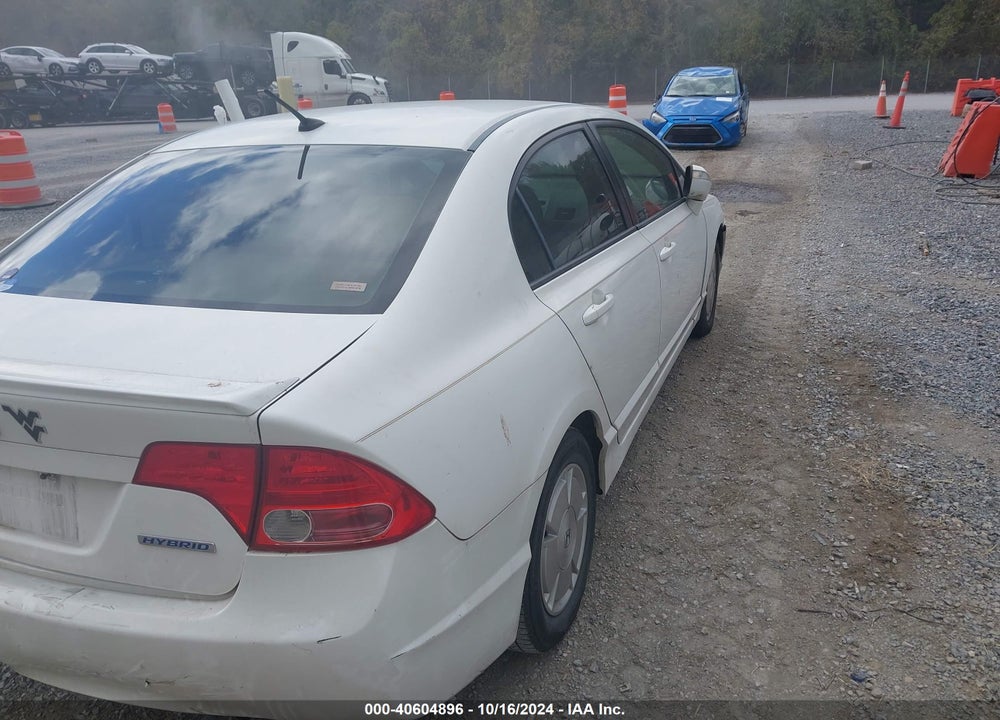 2008 HONDA CIVIC HYBRID VIN: JHMFA36228S029614