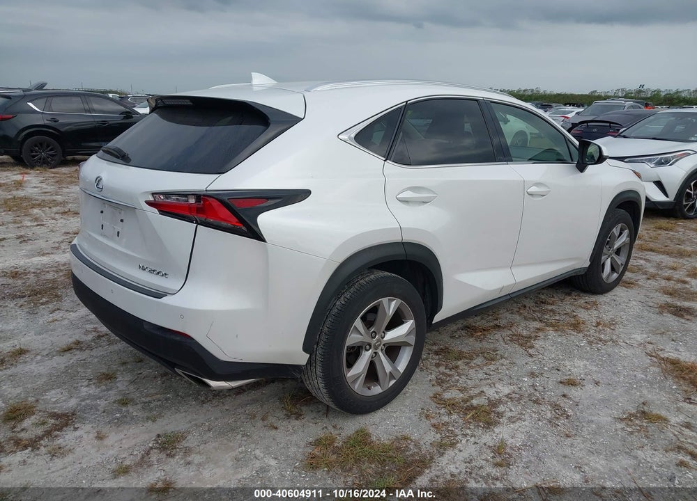 2017 LEXUS NX 200T VIN: JTJYARBZ3H2066040