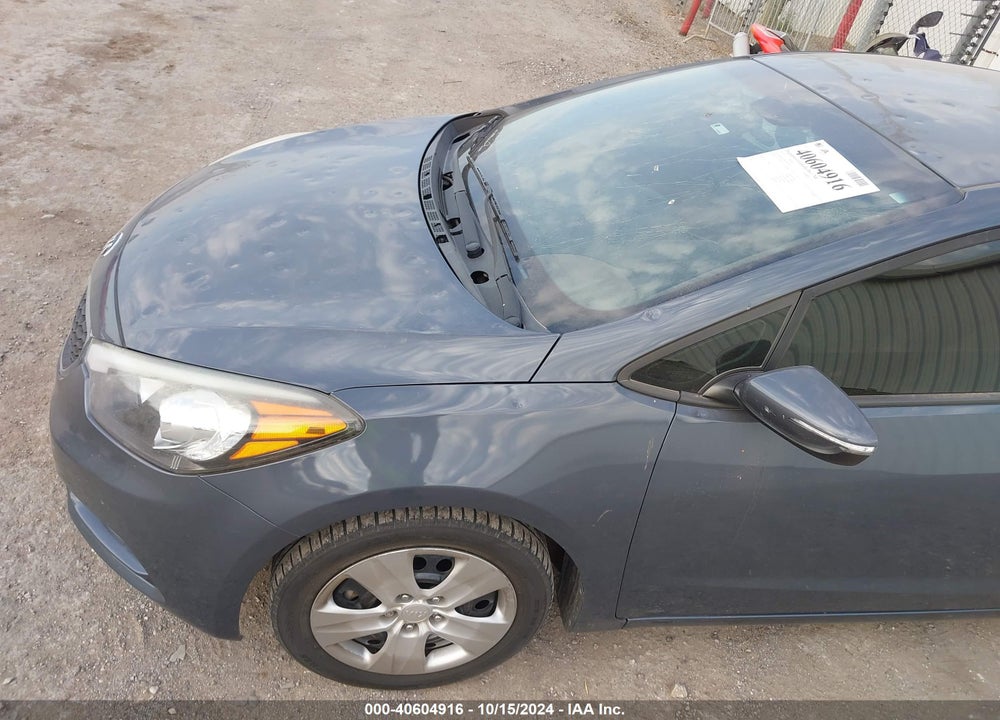 2016 KIA FORTE LX VIN: KNAFK5A88G5577245