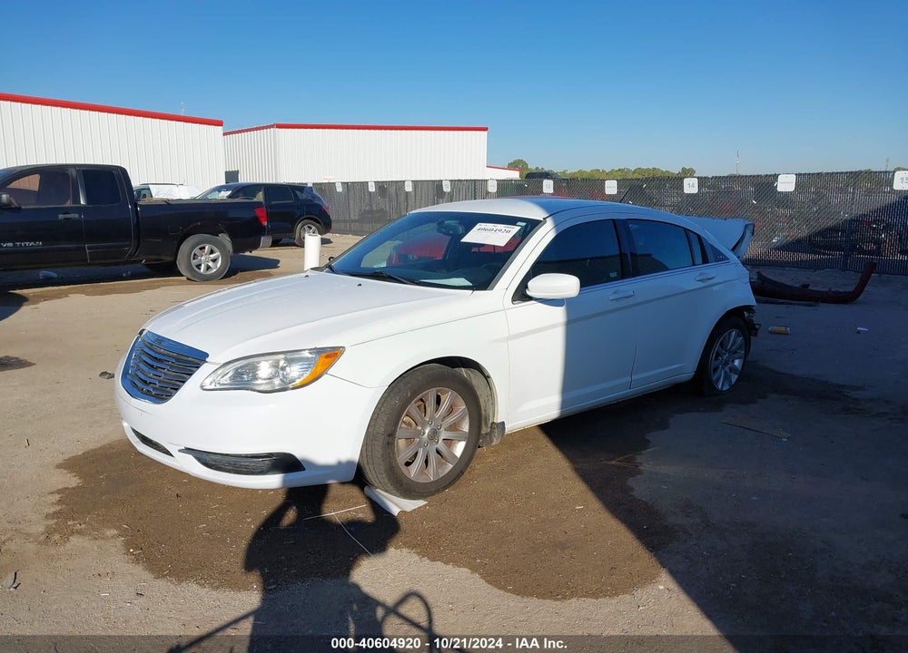 2012 CHRYSLER 200 TOURING VIN: 1C3CCBBBXCN262893