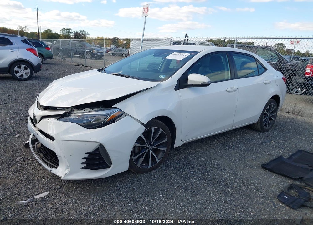 2018 TOYOTA COROLLA SE VIN: 2T1BURHE5JC992516