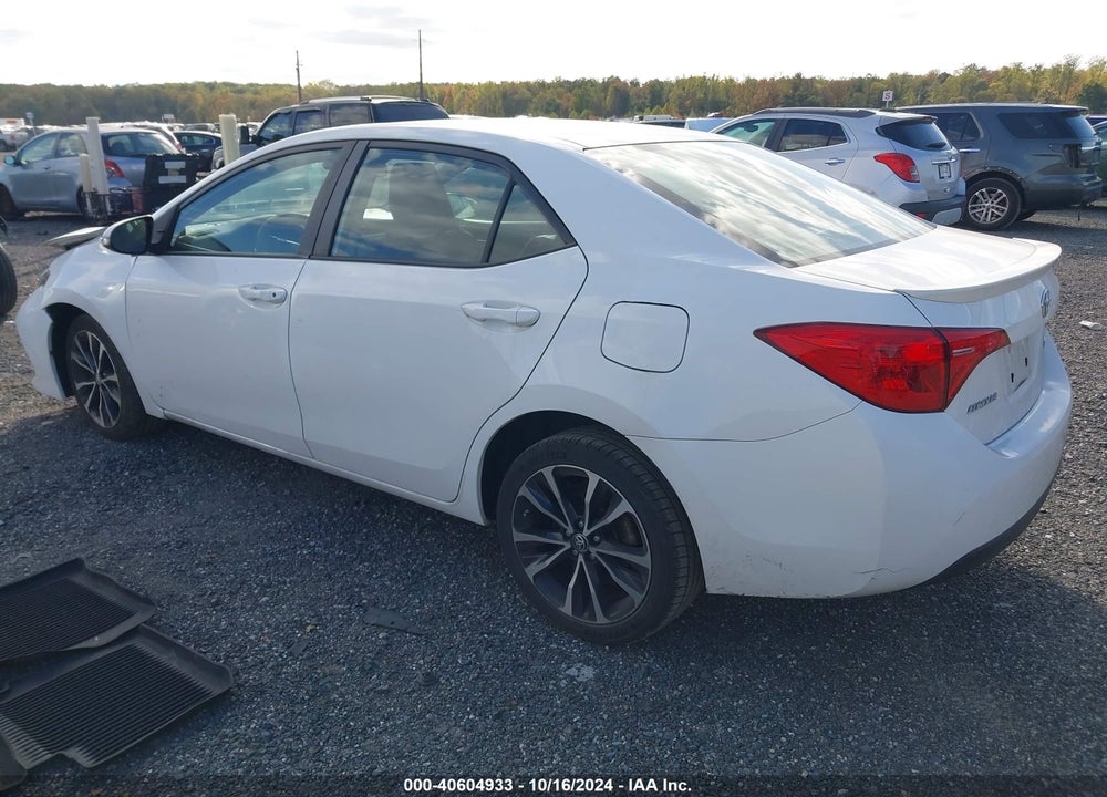 2018 TOYOTA COROLLA SE VIN: 2T1BURHE5JC992516