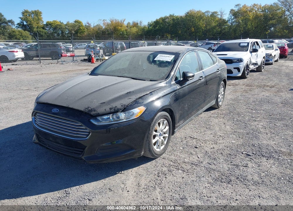 2016 FORD FUSION S VIN: 3FA6P0G75GR141543