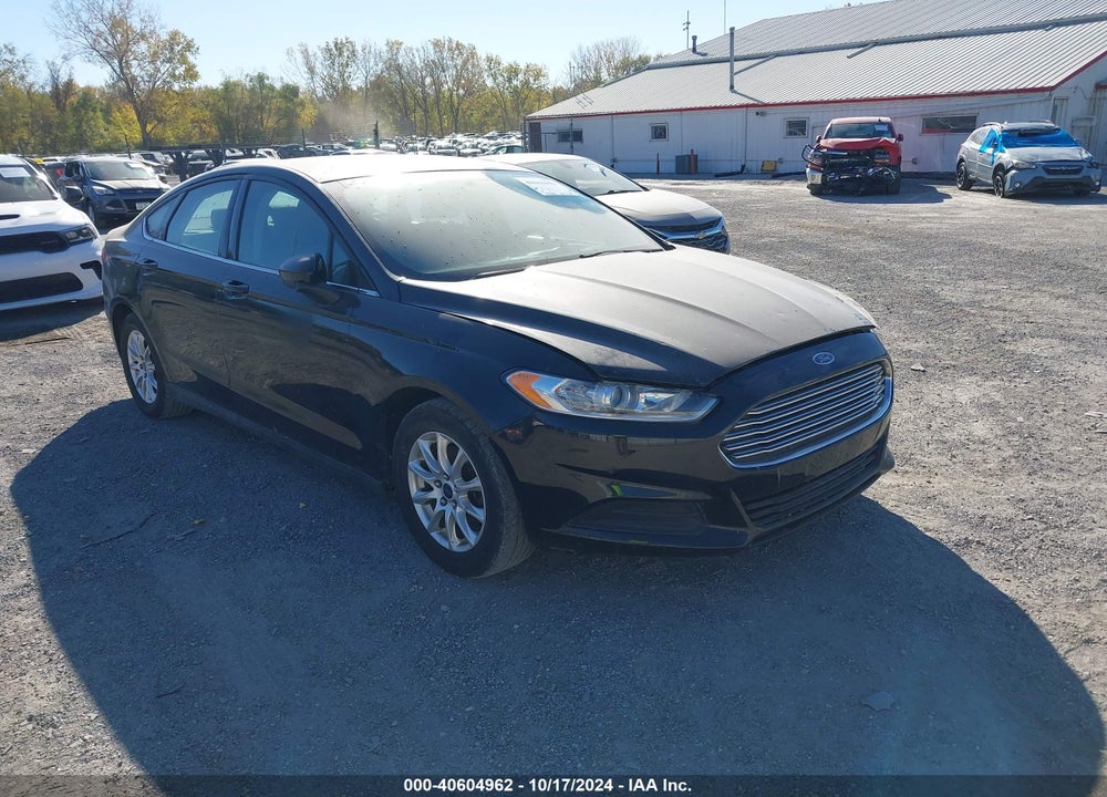 2016 FORD FUSION S VIN: 3FA6P0G75GR141543