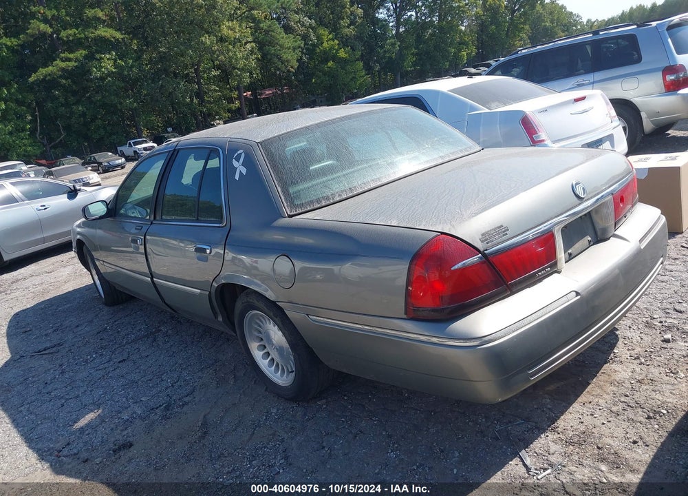 2002 MERCURY GRAND MARQUIS LS VIN: 2MEFM75W32X665191
