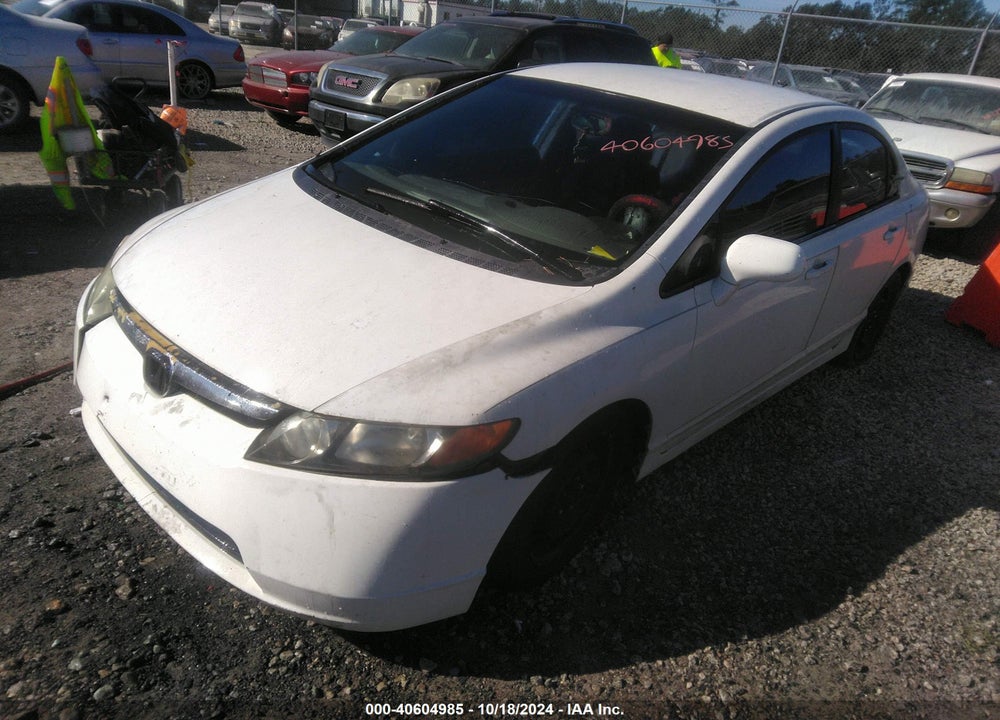 2007 HONDA CIVIC LX VIN: 1HGFA16517L040193