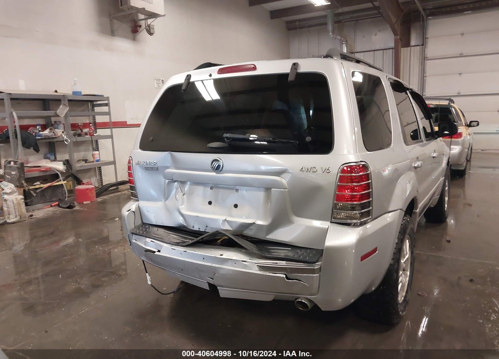 2006 MERCURY MARINER LUXURY/PREMIER VIN: 4M2YU57176DJ06007