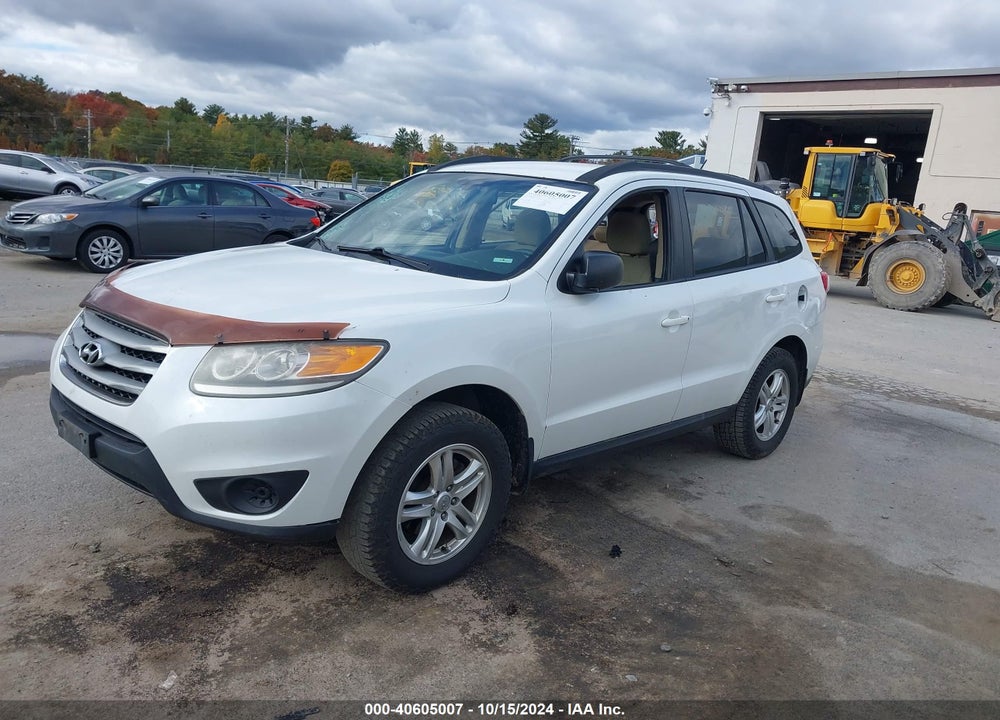 2012 HYUNDAI SANTA FE GLS VIN: 5XYZGDAB4CG118013