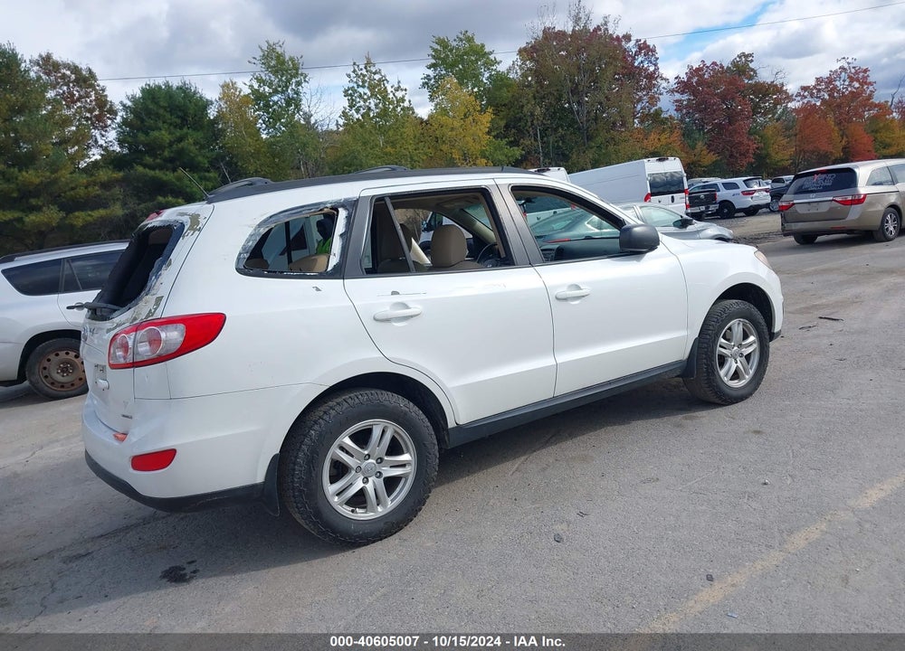 2012 HYUNDAI SANTA FE GLS VIN: 5XYZGDAB4CG118013