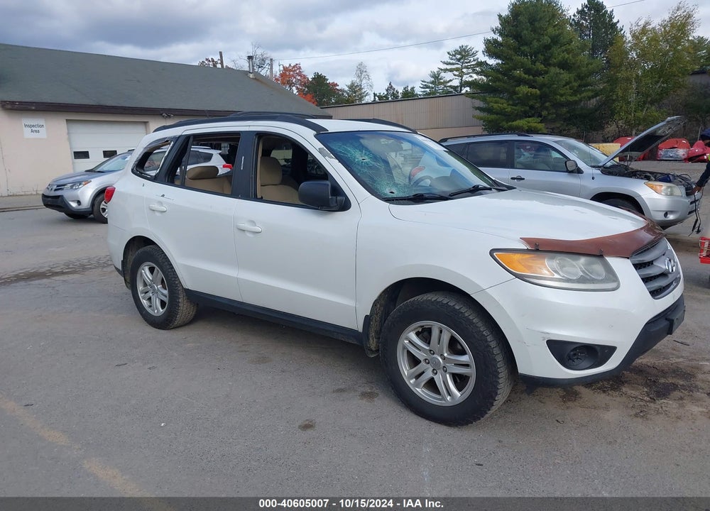 2012 HYUNDAI SANTA FE GLS VIN: 5XYZGDAB4CG118013