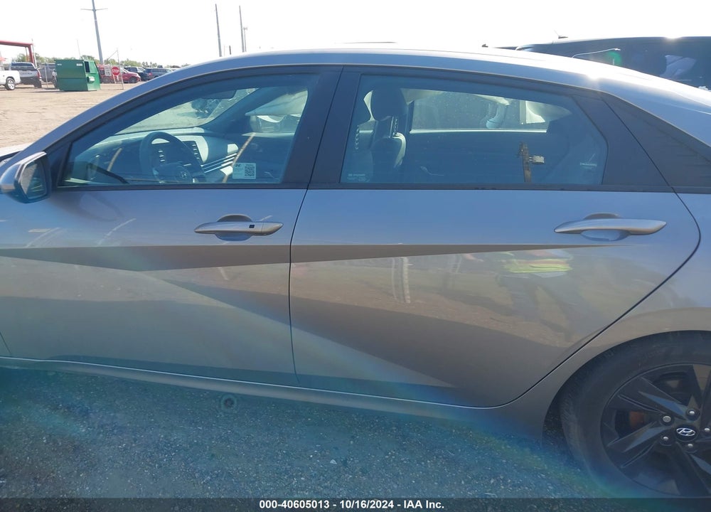 2023 HYUNDAI ELANTRA HYBRID BLUE VIN: KMHLM4AJ1PU087194