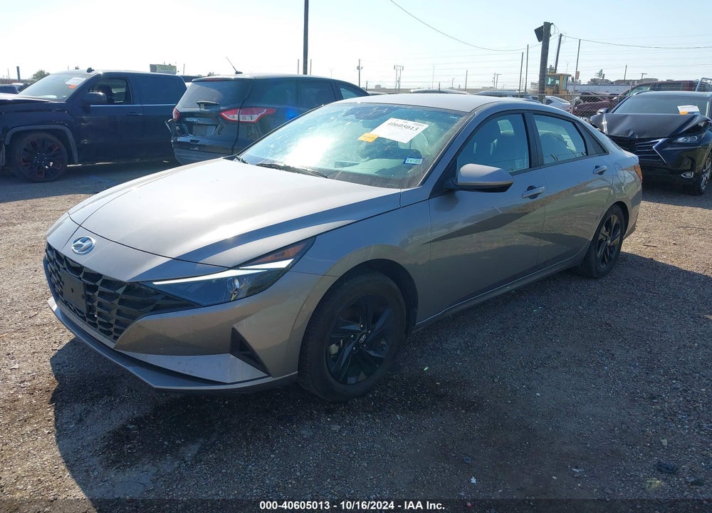 2023 HYUNDAI ELANTRA HYBRID BLUE VIN: KMHLM4AJ1PU087194