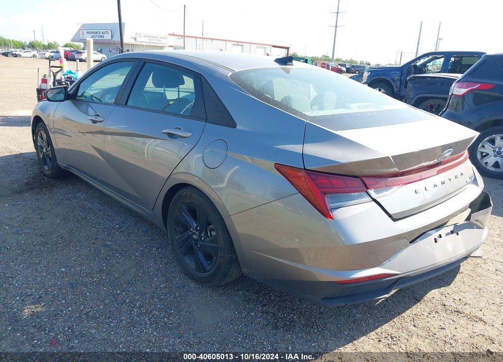 2023 HYUNDAI ELANTRA HYBRID BLUE VIN: KMHLM4AJ1PU087194