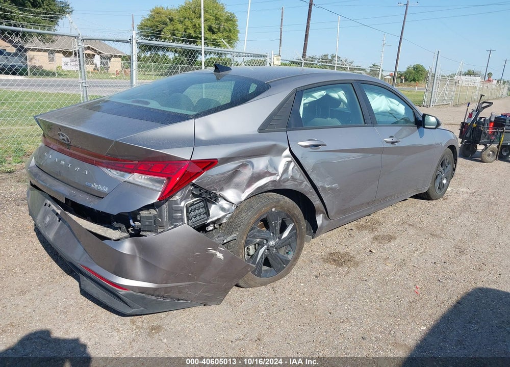 2023 HYUNDAI ELANTRA HYBRID BLUE VIN: KMHLM4AJ1PU087194