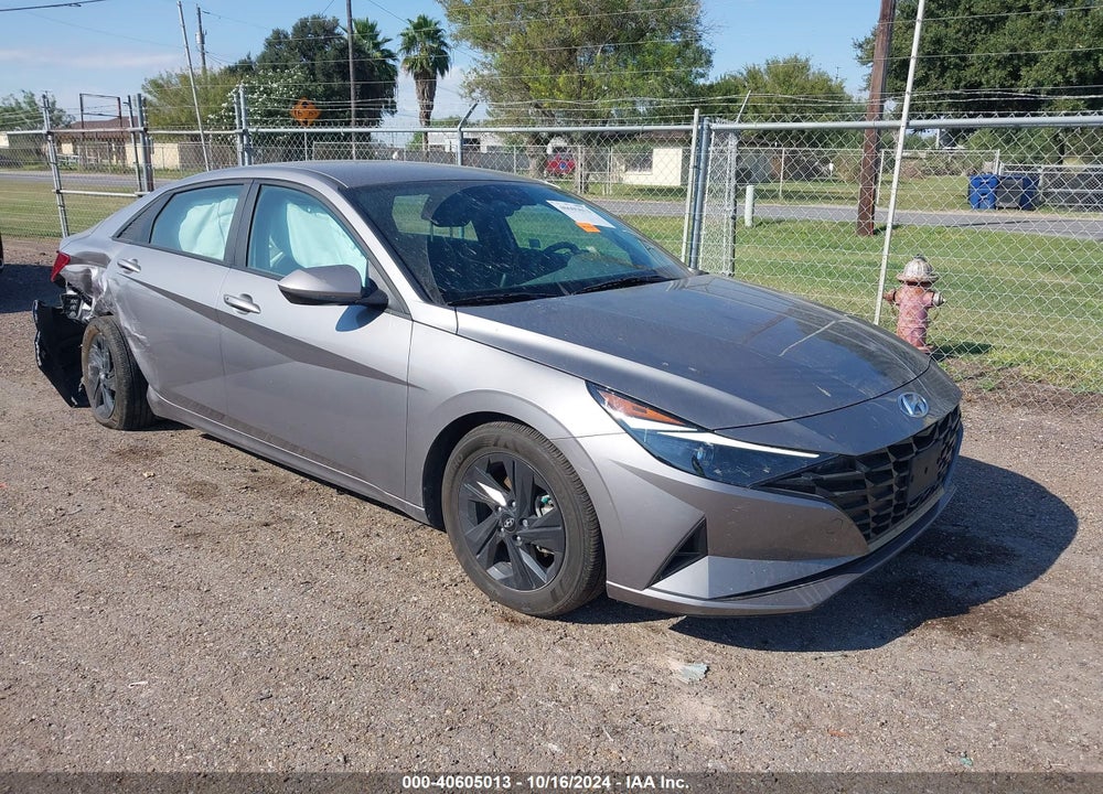 2023 HYUNDAI ELANTRA HYBRID BLUE VIN: KMHLM4AJ1PU087194