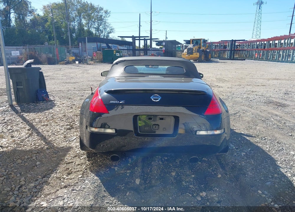 2006 NISSAN 350Z TOURING VIN: JN1AZ36A96M458300