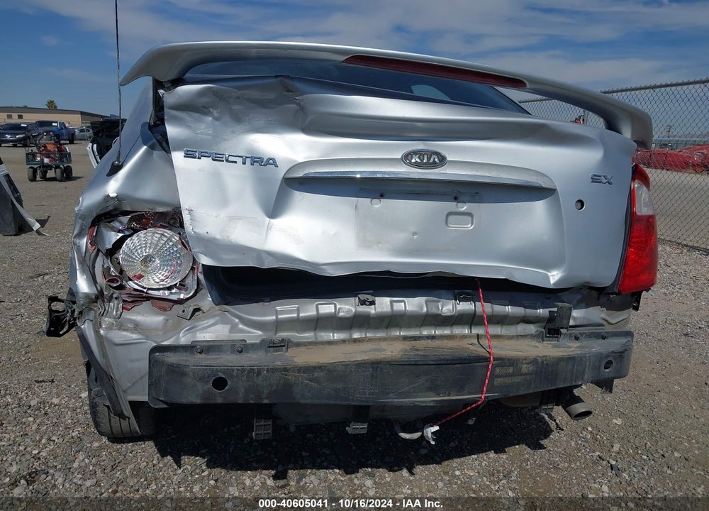 2006 KIA SPECTRA EX/LX/SX VIN: KNAFE121765228920