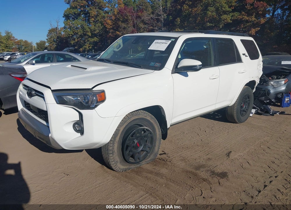 2021 TOYOTA 4RUNNER TRD OFF ROAD PREMIUM VIN: JTERU5JR4M5961095
