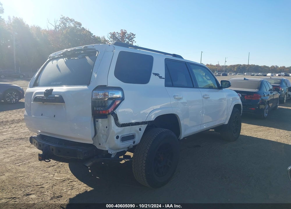 2021 TOYOTA 4RUNNER TRD OFF ROAD PREMIUM VIN: JTERU5JR4M5961095