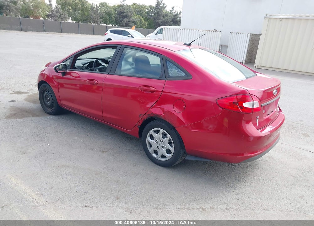2011 FORD FIESTA SE VIN: 3FADP4BJ3BM198587