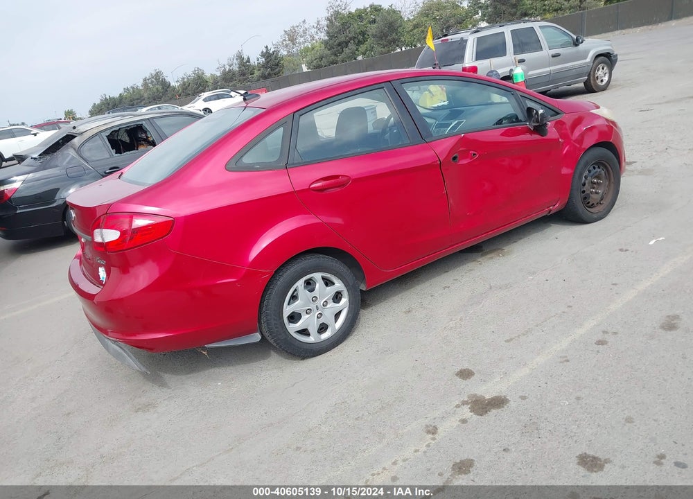 2011 FORD FIESTA SE VIN: 3FADP4BJ3BM198587