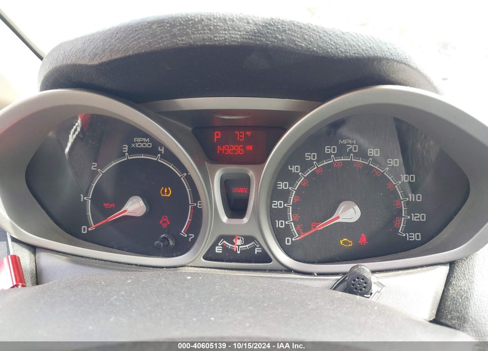 2011 FORD FIESTA SE VIN: 3FADP4BJ3BM198587