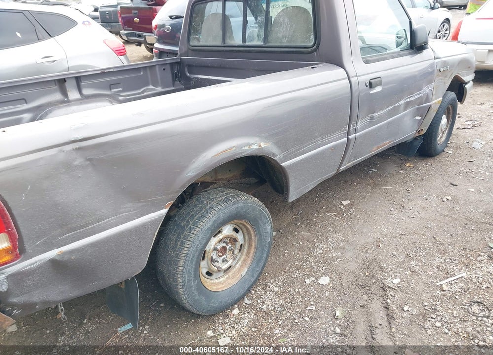 1997 FORD RANGER SPLASH/XL/XLT VIN: 1FTCR10A6VUC01029