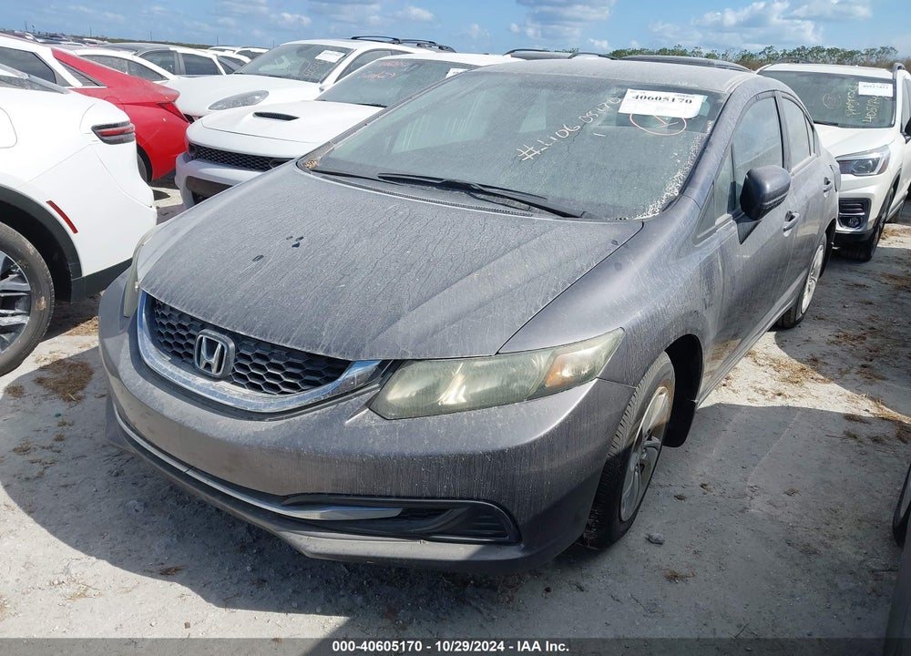 2015 HONDA CIVIC LX VIN: 19XFB2F52FE120126